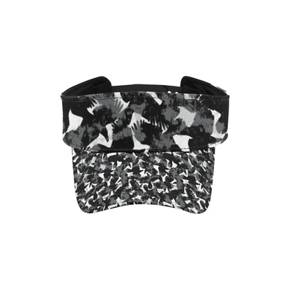 Crow Pattern Print Design 01 Unisex Sun Visor