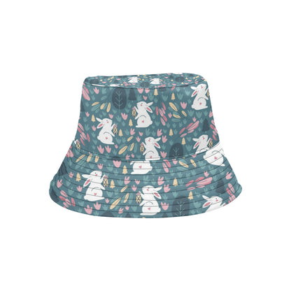 Rabbit Pattern Print Design RB013 Unisex Bucket Hat