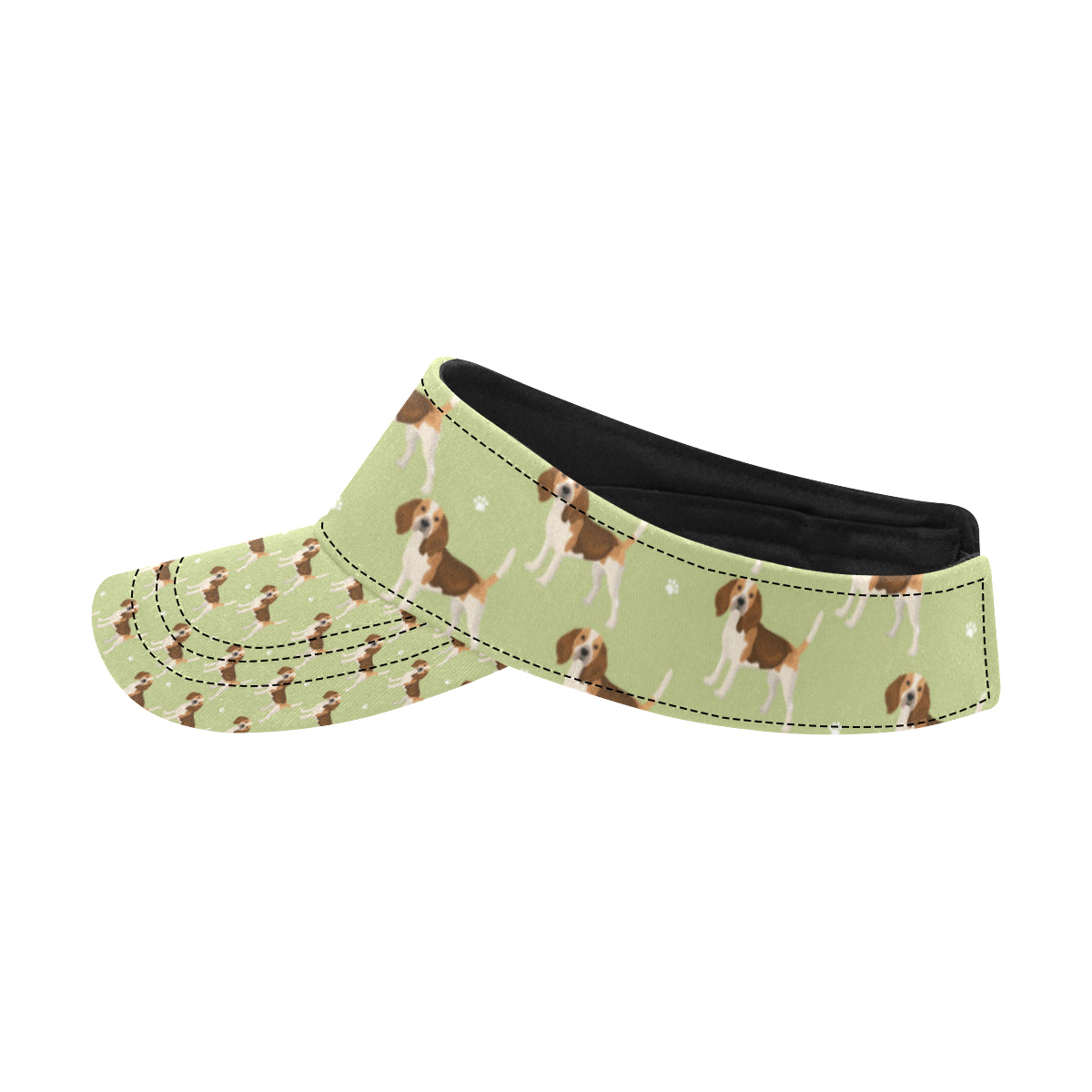 Beagle Pattern Print Design 07 Unisex Sun Visor
