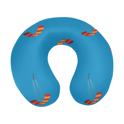 Paratrooper Pattern Print Design A01 U-Shaped Travel Neck Pillow
