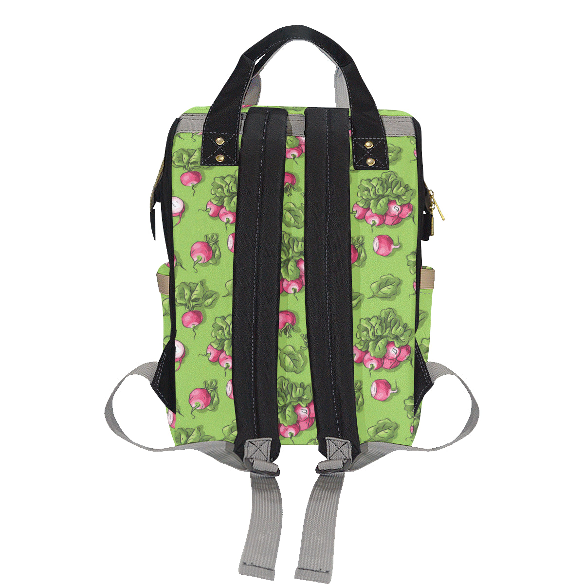 Radish Pattern Print Design A05 Diaper Bag Backpack