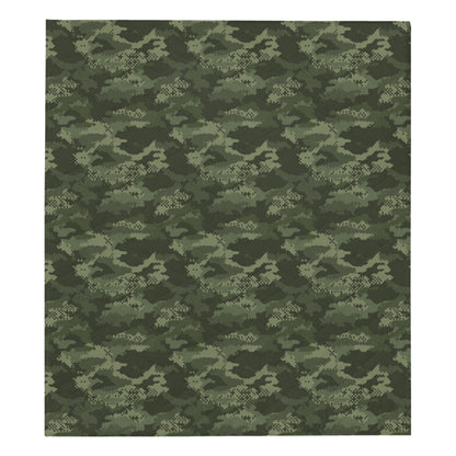 Army Camouflage Pattern Print Design 02 Premium Quilt