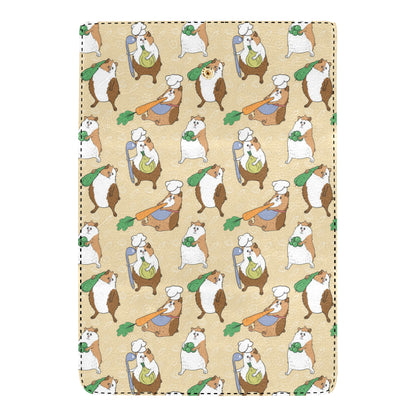Guinea Pig Pattern Print Design 03 Women's Trifold Wallet