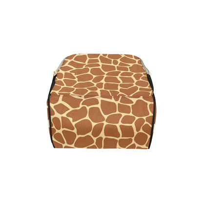 Giraffe Texture Print Diaper Bag Backpack