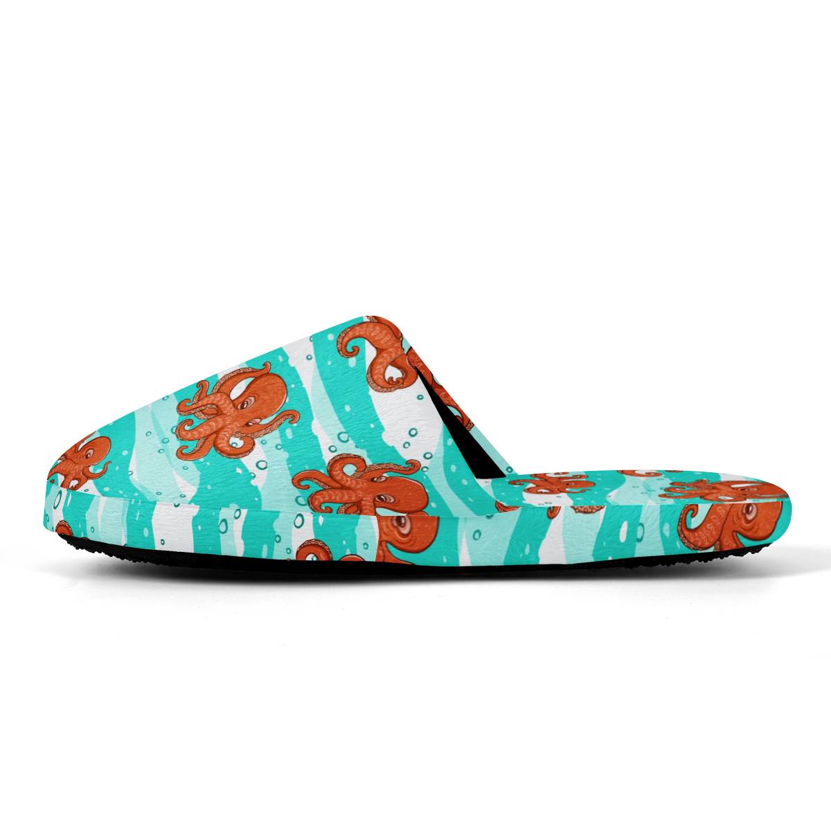 Octopus Cute Design Print Themed House Slippers
