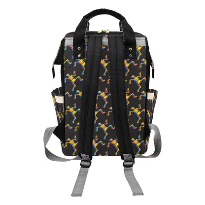 Skeleton Skeleton 3D Print Design LKS301 Diaper Bag Backpack