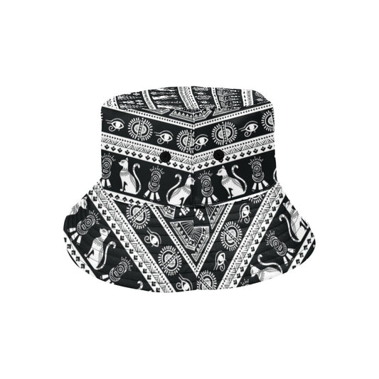 Tribal Pattern Print Design LKS305 Unisex Bucket Hat