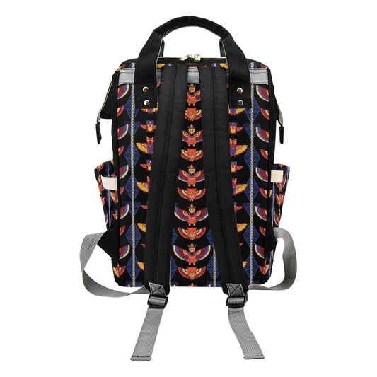 Totem Print Design LKS301 Diaper Bag Backpack
