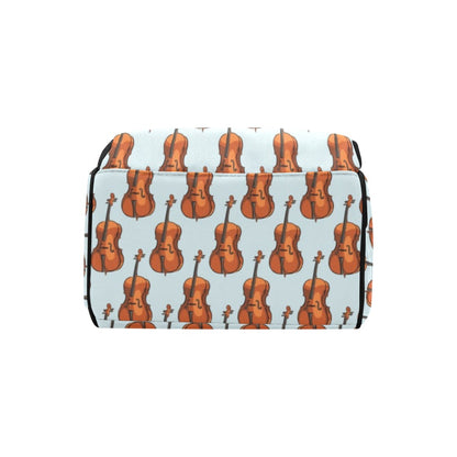 Violin Print Design LKS406 Diaper Bag Backpack
