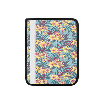 Summer Floral Print Design LKS304 Car Seat Belt Cover