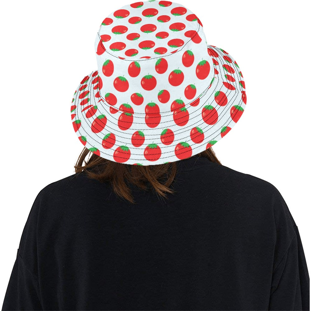 Tomato Print Design LKS307 Unisex Bucket Hat