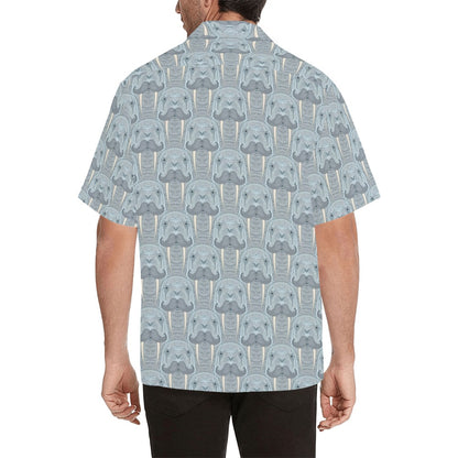 Walrus Print Design LKS402 Men's Men's Hawaiian Shirt