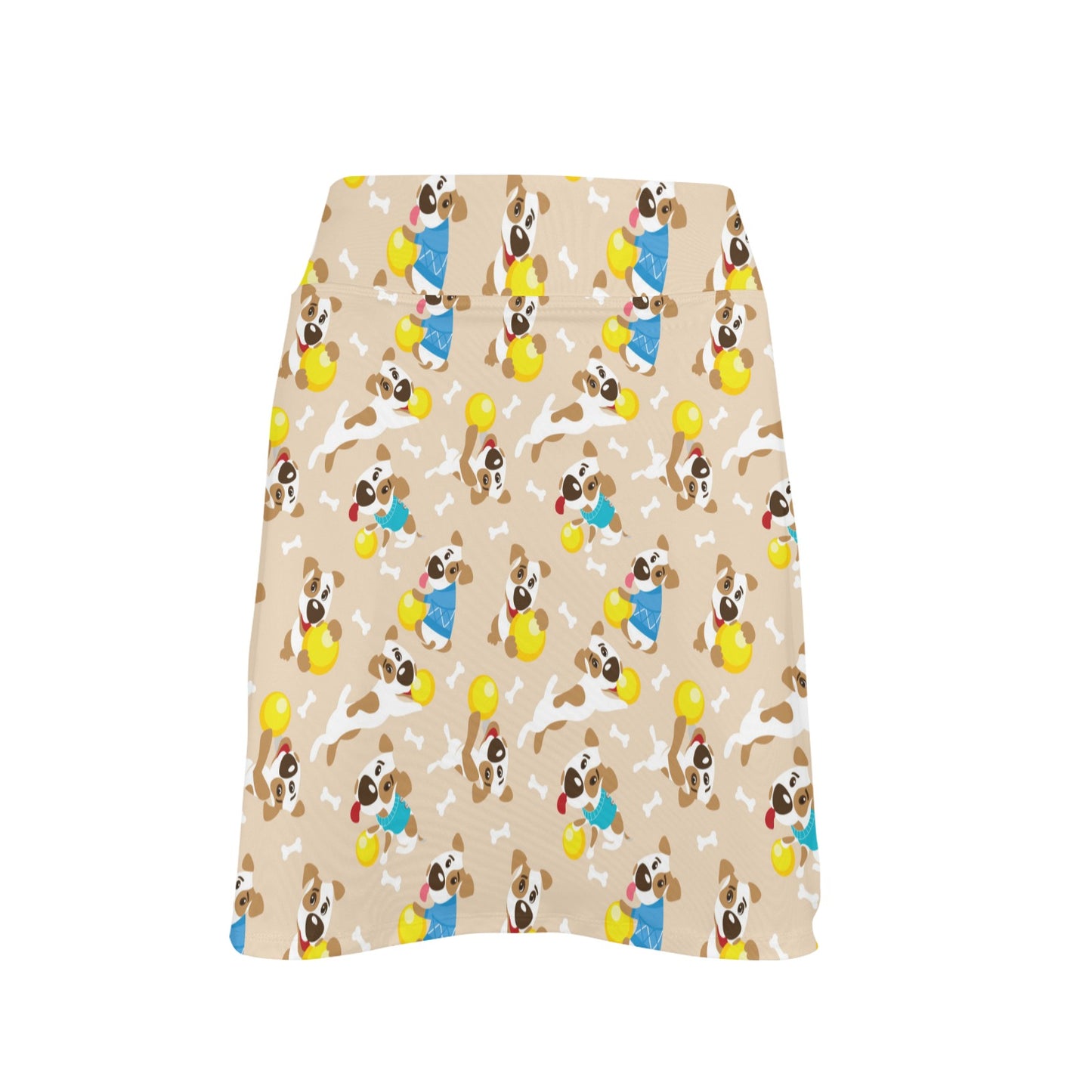 Russell Terriers Cute Print Design LKS304 17" Golf & Pickleball Skort with Pockets