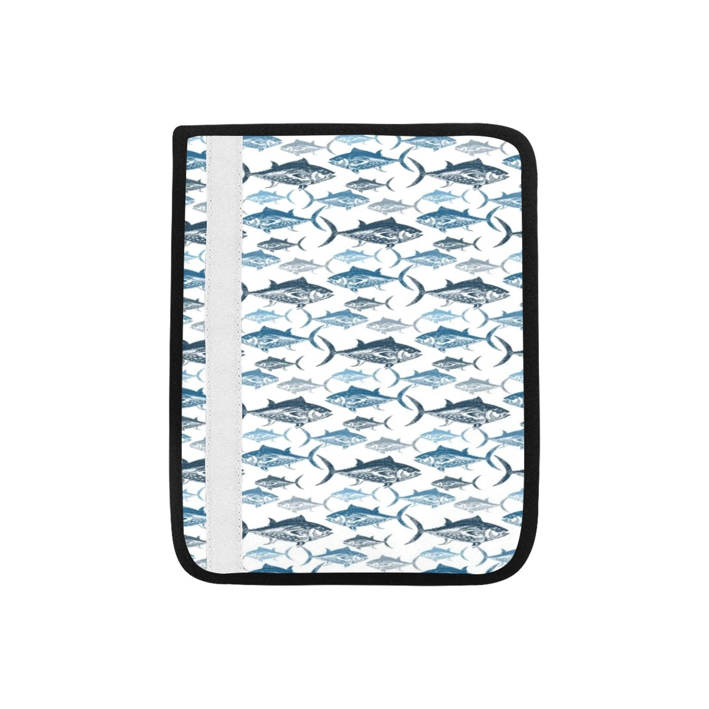 Tuna Fish Print Design LKS303 Car Seat Belt Cover