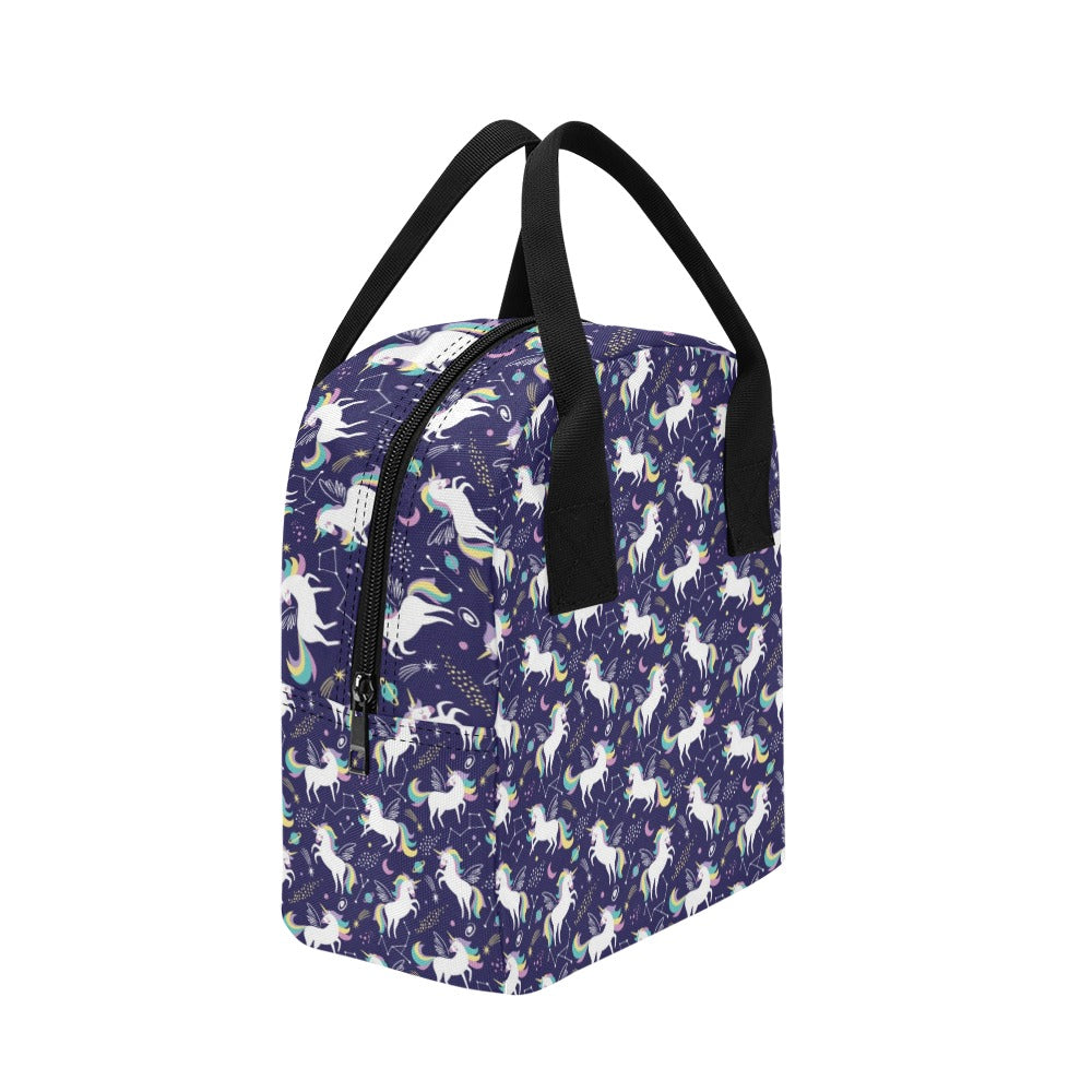 Unicorn Print Design LKS305 Insulated Lunch Bag