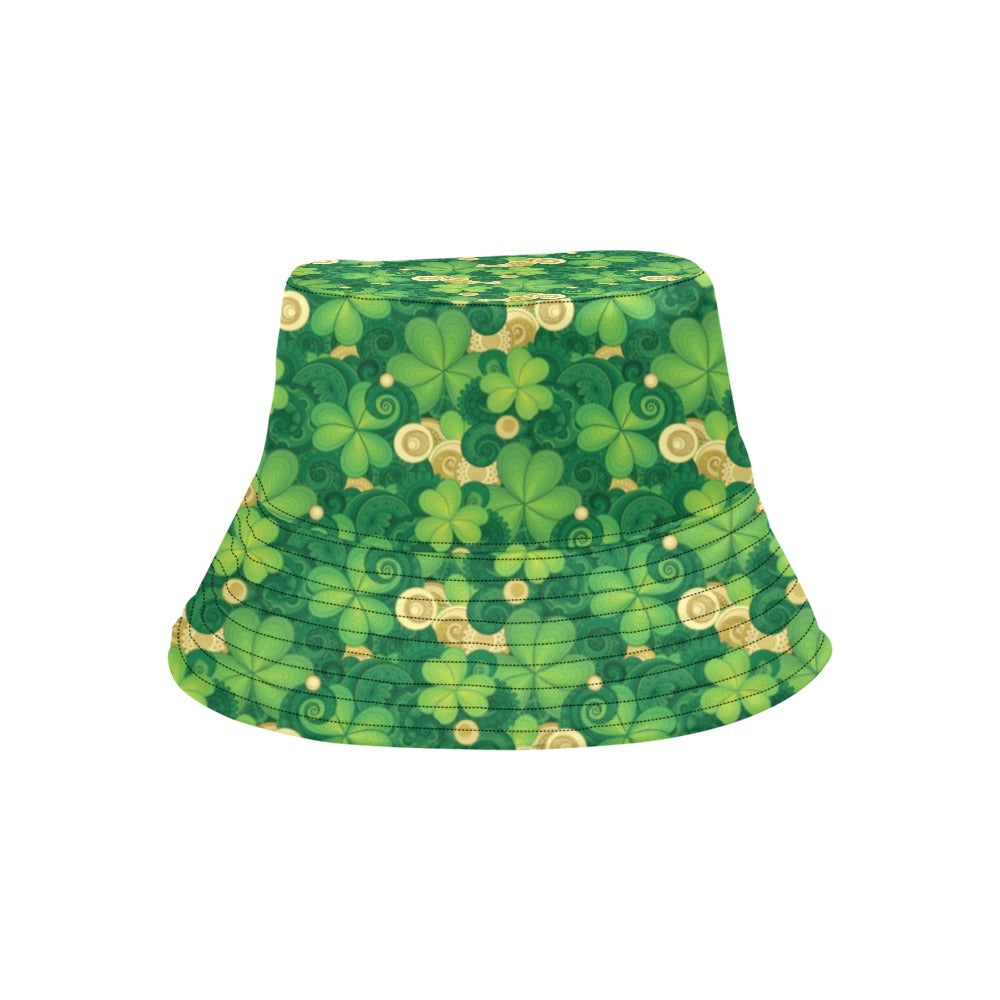 Shamrock Print Design LKS301 Unisex Bucket Hat
