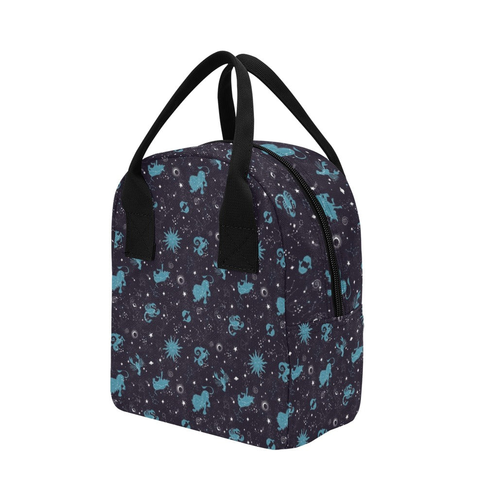Zodiac Print Design LKS303 Insulated Lunch Bag