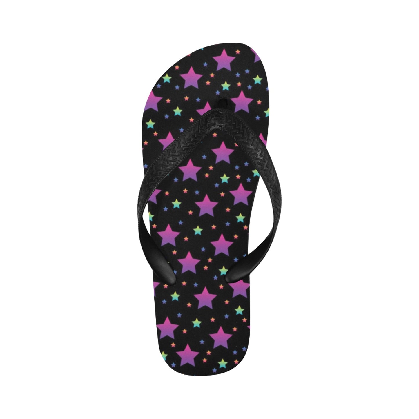 Star Print Design LKS305 Flip Flops