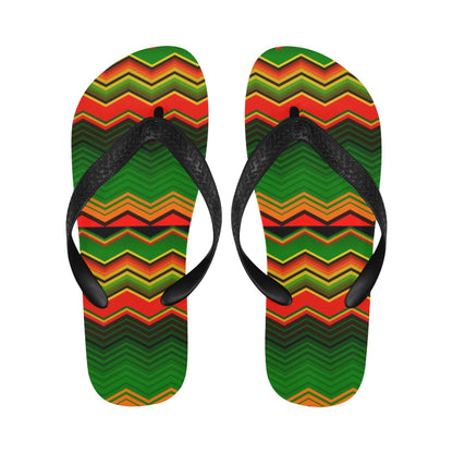 Serape Print Design LKS306 Flip Flops