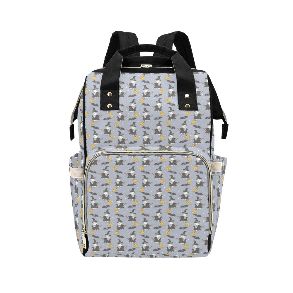 Witch Print Design LKS307 Diaper Bag Backpack