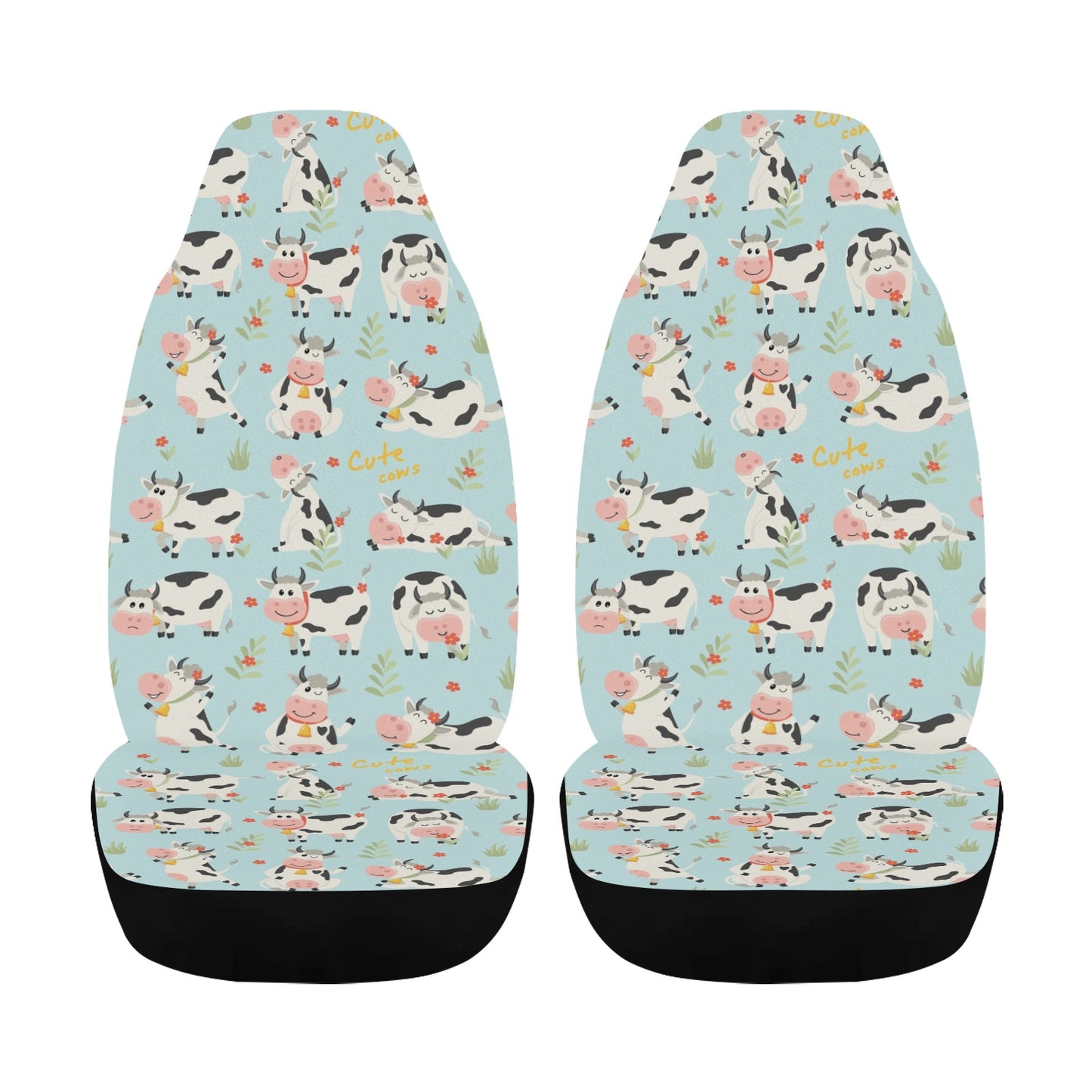 Cattle Print Design LKS403 Car Seat Covers