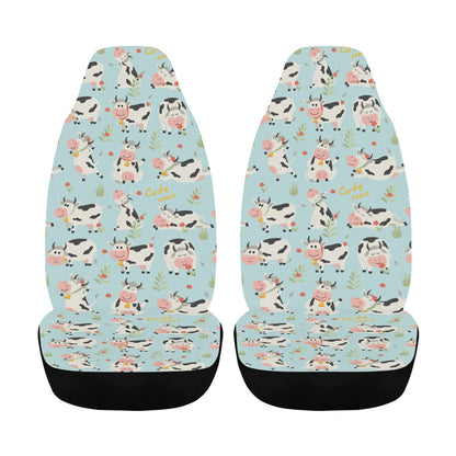 Cattle Print Design LKS403 Car Seat Covers