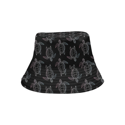 Sea Turtle Print Design LKS3012 Unisex Bucket Hat
