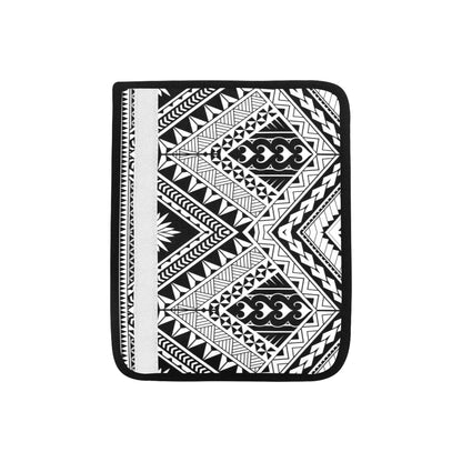 Samoan Tattoo Style Print Design LKS307 Car Seat Belt Cover