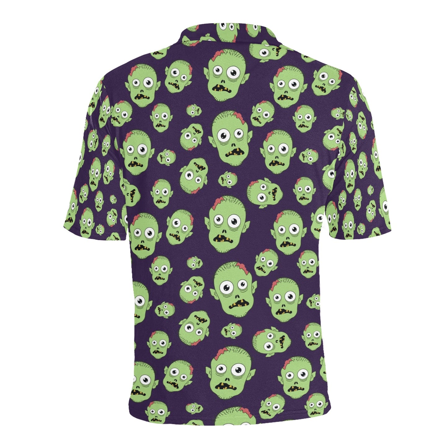 Zombie Print Design LKS303 Men Polo Shirt