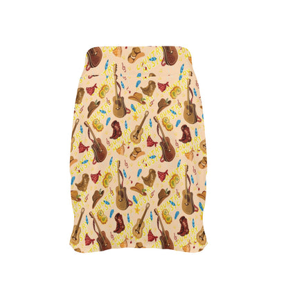 Western Lifestyle Print Design LKS303 17" Golf & Pickleball Skort with Pockets