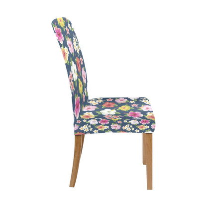 Hibiscus Sweet Print Design LKS304 Dining Chair Slipcover