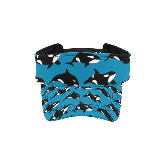 Whale Print Design LKS304 Unisex Sun Visor