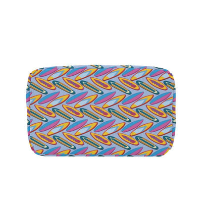 Surfboard Pattern Print Design LKS303 Insulated Lunch Bag