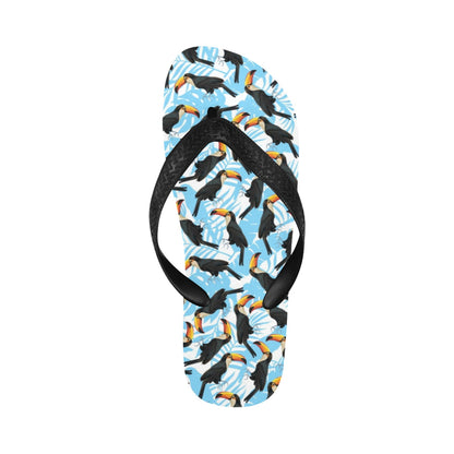 Toucan Print Design LKS303 Flip Flops