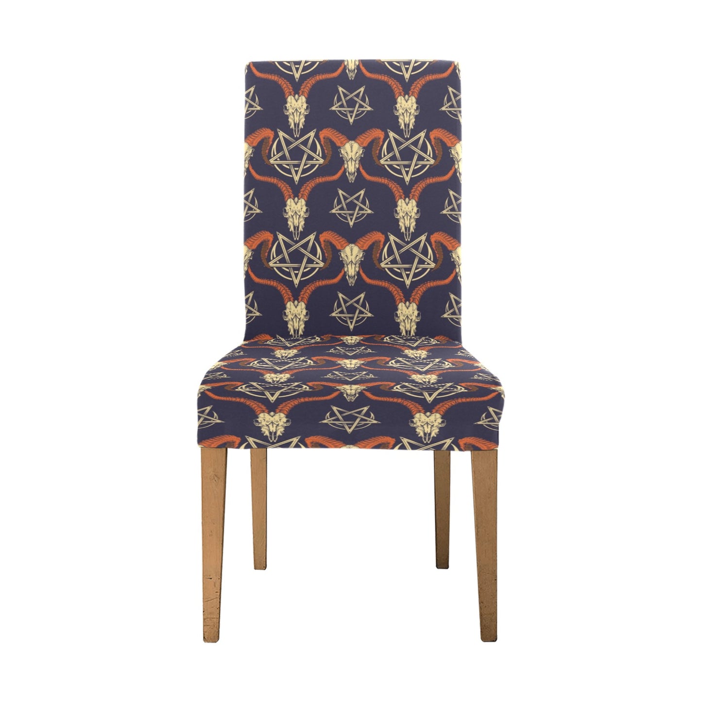Buffalo Head Print Design LKS403 Dining Chair Slipcover
