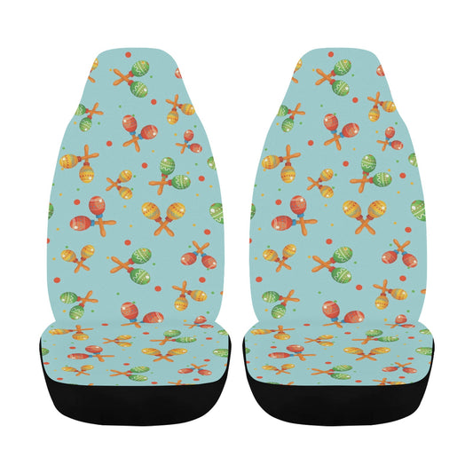 Maracas Print Design LKS402 Car Seat Covers