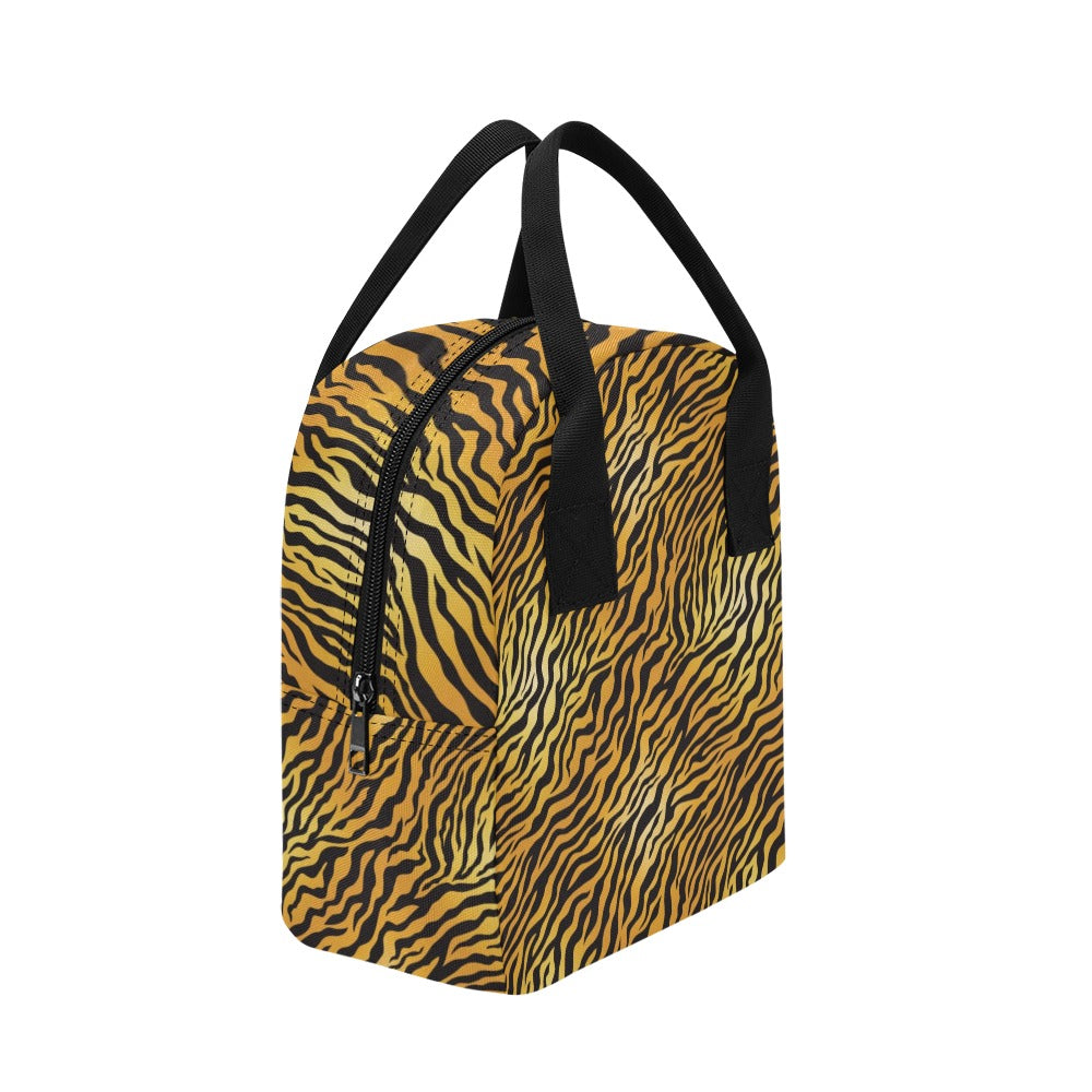 Tiger Print Design LKS302 Insulated Lunch Bag