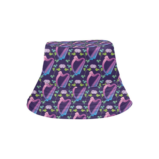 Harp Print Design LKS403 Unisex Bucket Hat