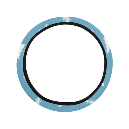 Skydiver Print Design LKS303 Steering Wheel Cover with Elastic Edge