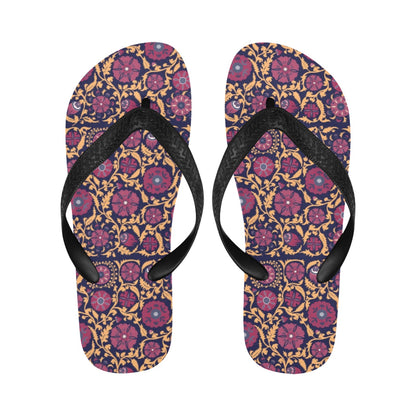 Suzani Print Design LKS303 Flip Flops