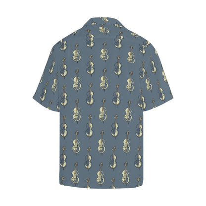 Violin Print Design LKS403 Men's Men's Hawaiian Shirt