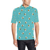 Bee With Dot Print Design LKS309 Men Polo Shirt