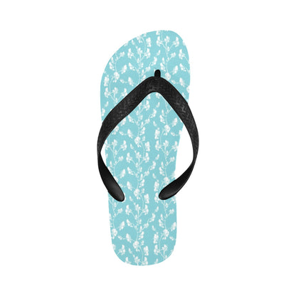 Sweet Pea Print Design LKS302 Flip Flops