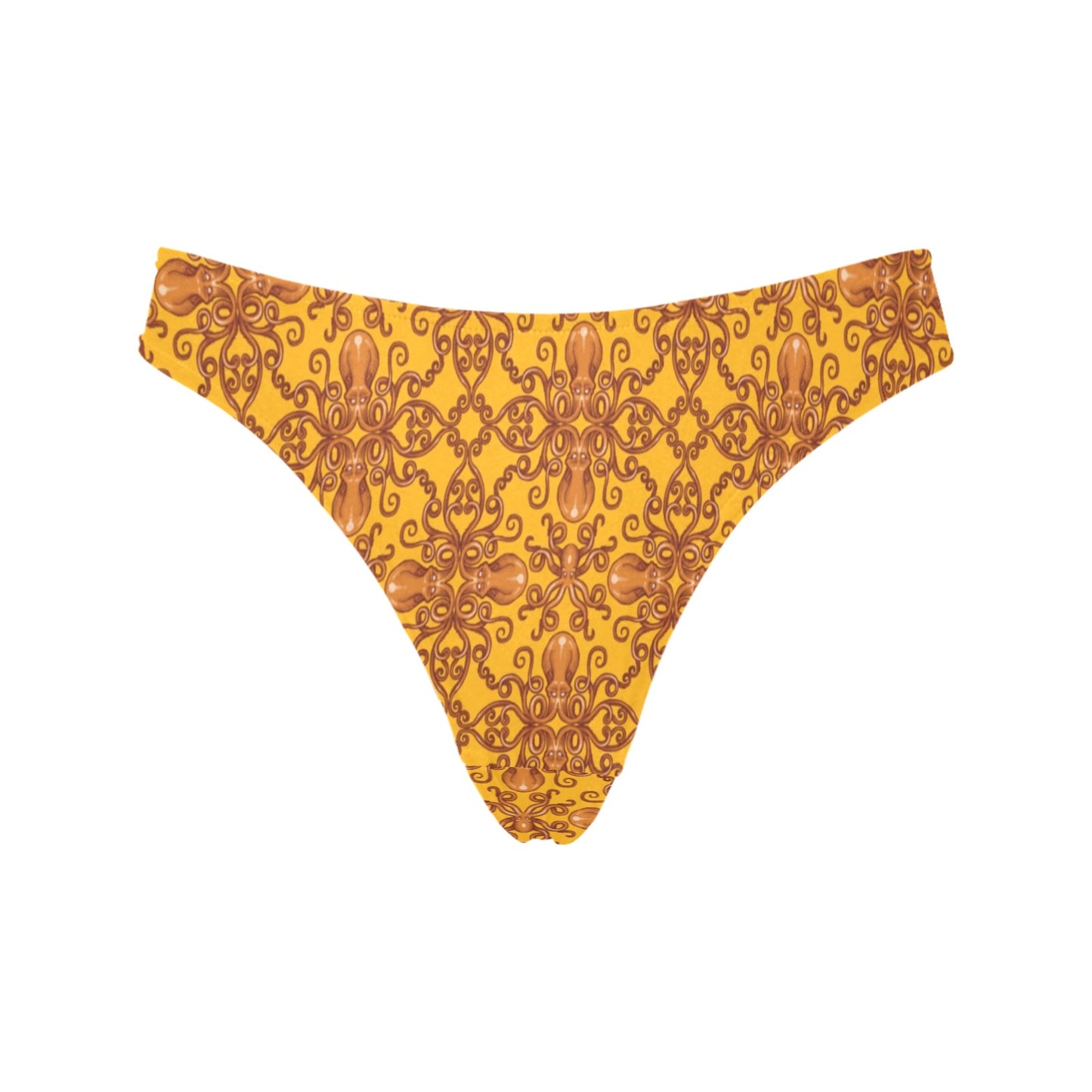 Octopus Background Design Print Women's Thongs