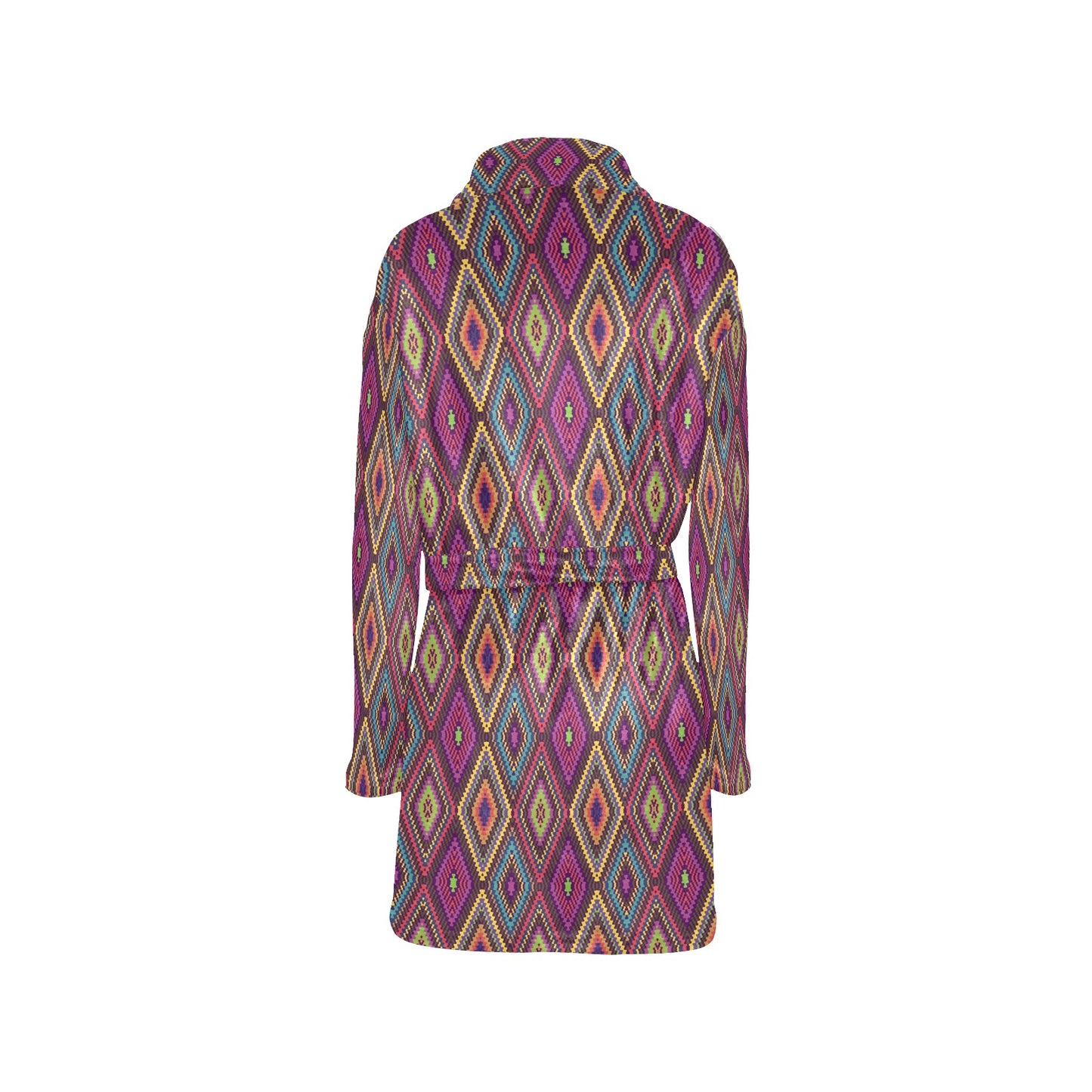 Southwestern Print Women's Fleece Robe
