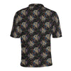 Buffalo Head Print Design LKS401 Men Polo Shirt