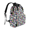 Hibiscus Sweet Print Design LKS304 Diaper Bag Backpack