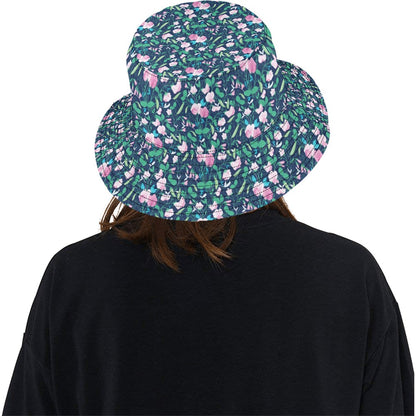 Sweet Pea Print Design LKS303 Unisex Bucket Hat