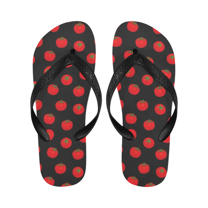 Tomato Print Design LKS305 Flip Flops