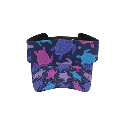 Sea Turtle Print Design LKS309 Unisex Sun Visor